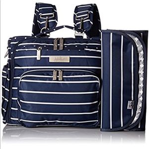 Ju-Ju-Be Coastal Collection Convertible DiaperBag
